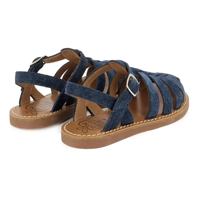 Sandalias de playa-Stitch Dad | Vaquero