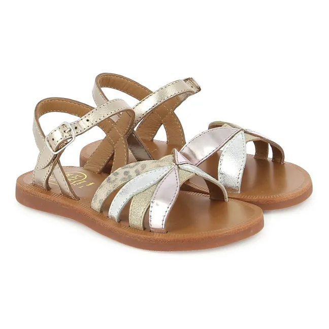 Sandales Plagette Oto | Argenté