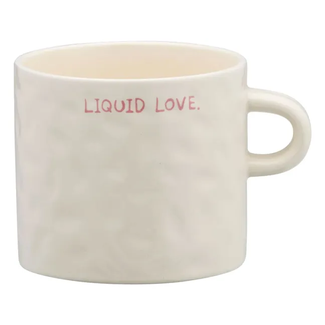 Mug Liquid Love | Crème