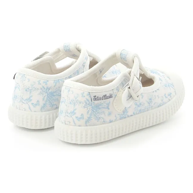 Babies Toile Jouy | Light blue