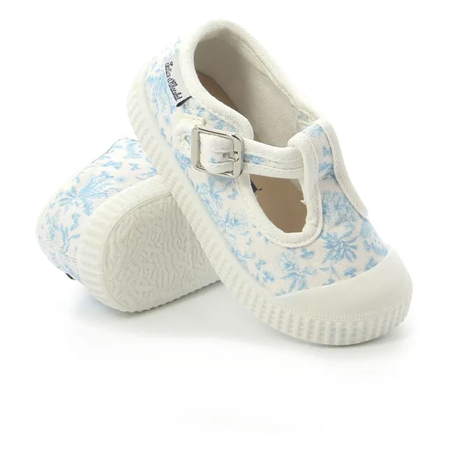 Bebés Toile Jouy | Azul Cielo