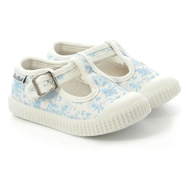 Babies Toile Jouy | Light blue