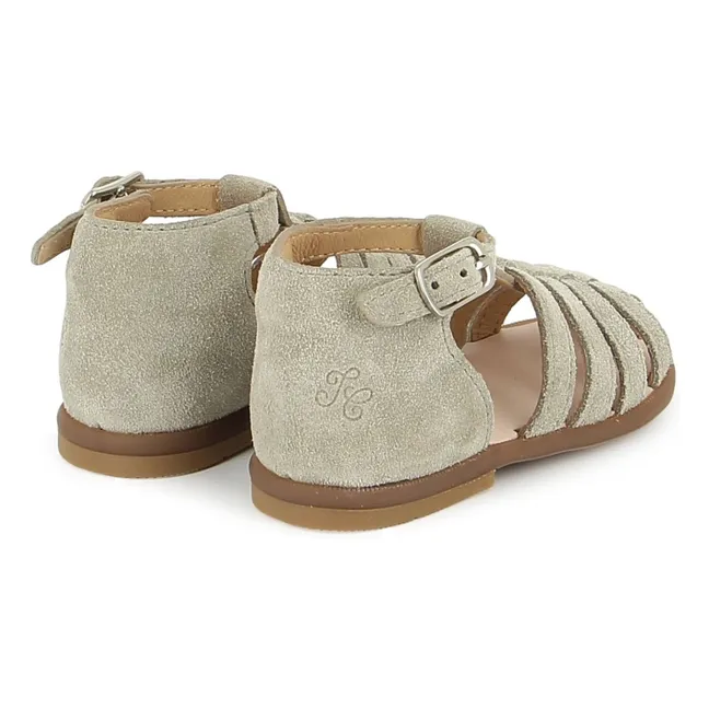 Sandalias de terciopelo Ares | Arena