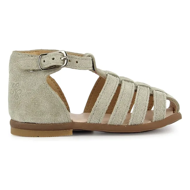 Sandalias de terciopelo Ares | Arena