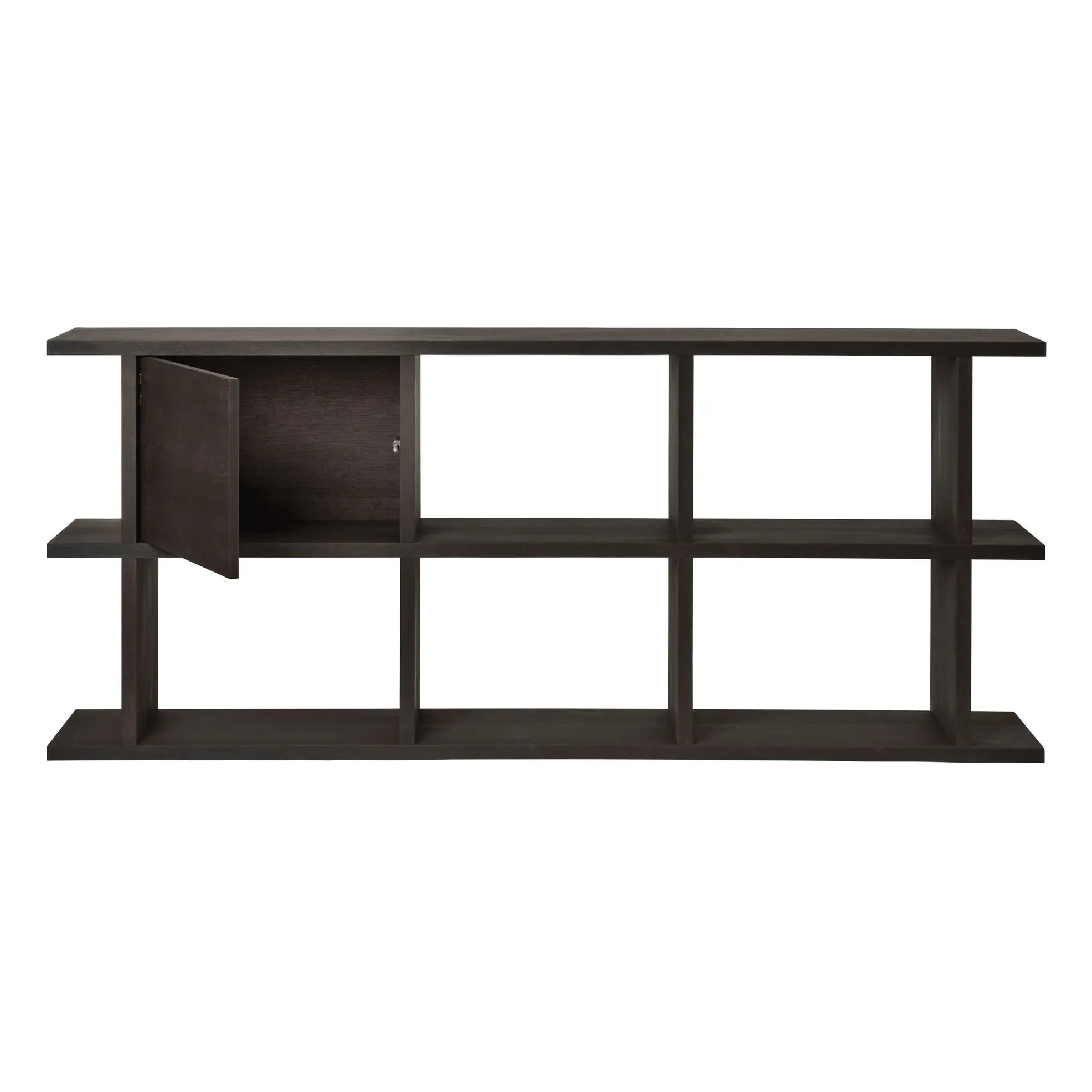 Ferm Living Dark Oak Wooden Module For Kona Bookcase