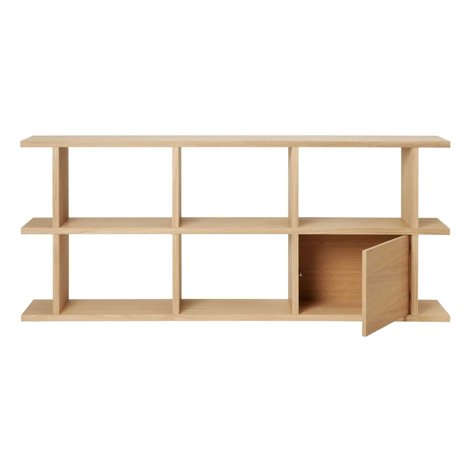 Ferm Living Light Oak Wooden Module For Kona Bookcase