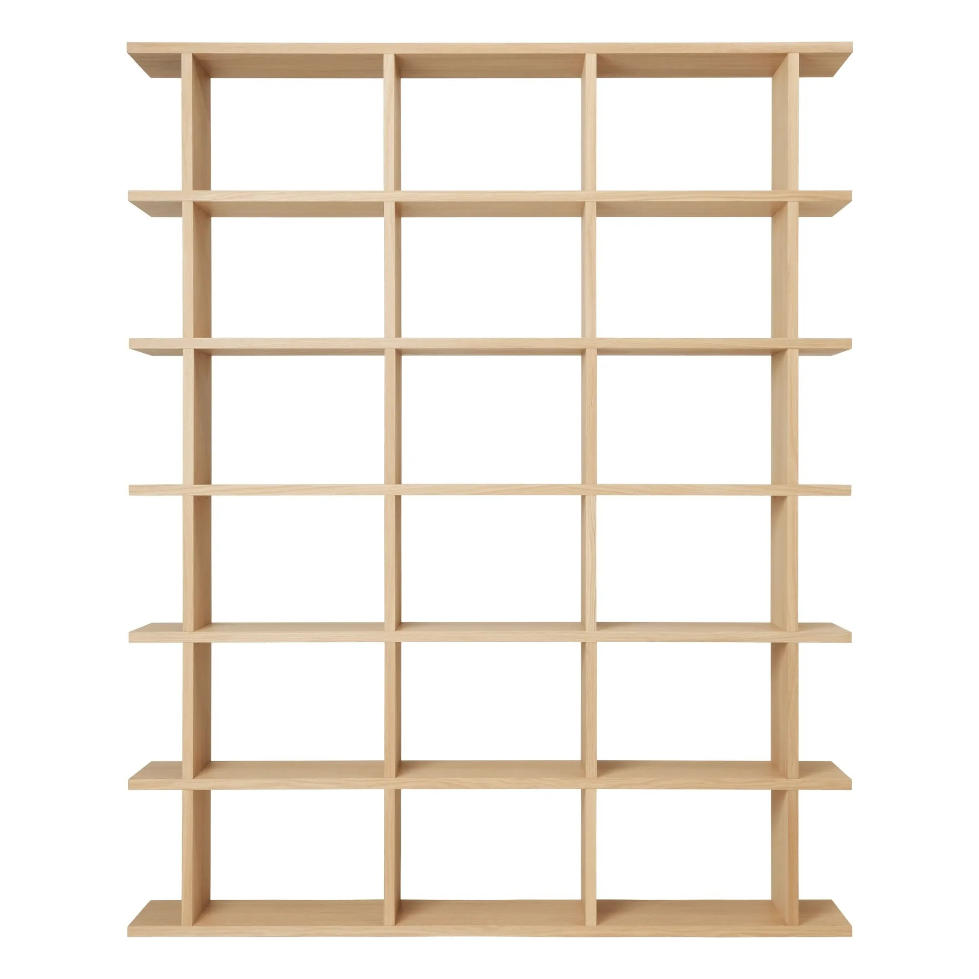Ferm Living Light Oak Kona Natural Wood Bookcase