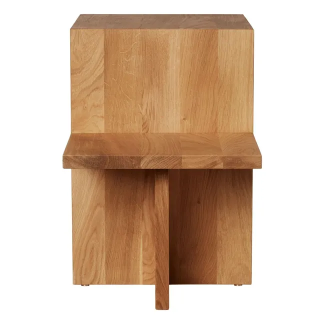Table d'appoint en bois FSC Distinct  | Bois clair