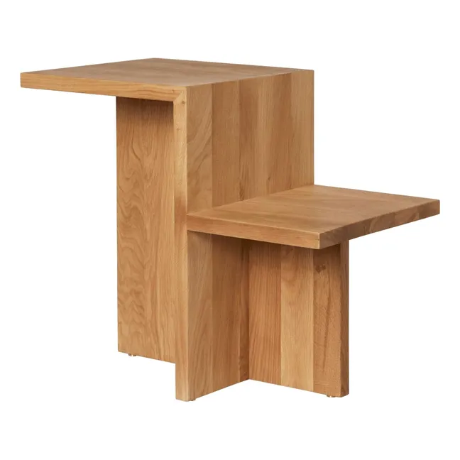 Table d'appoint en bois FSC Distinct  | Bois clair