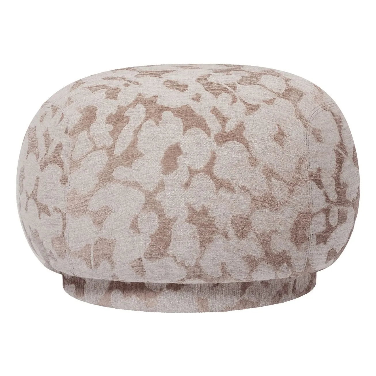 Ferm Living Taupe Brown Rico Cilla Pouffe