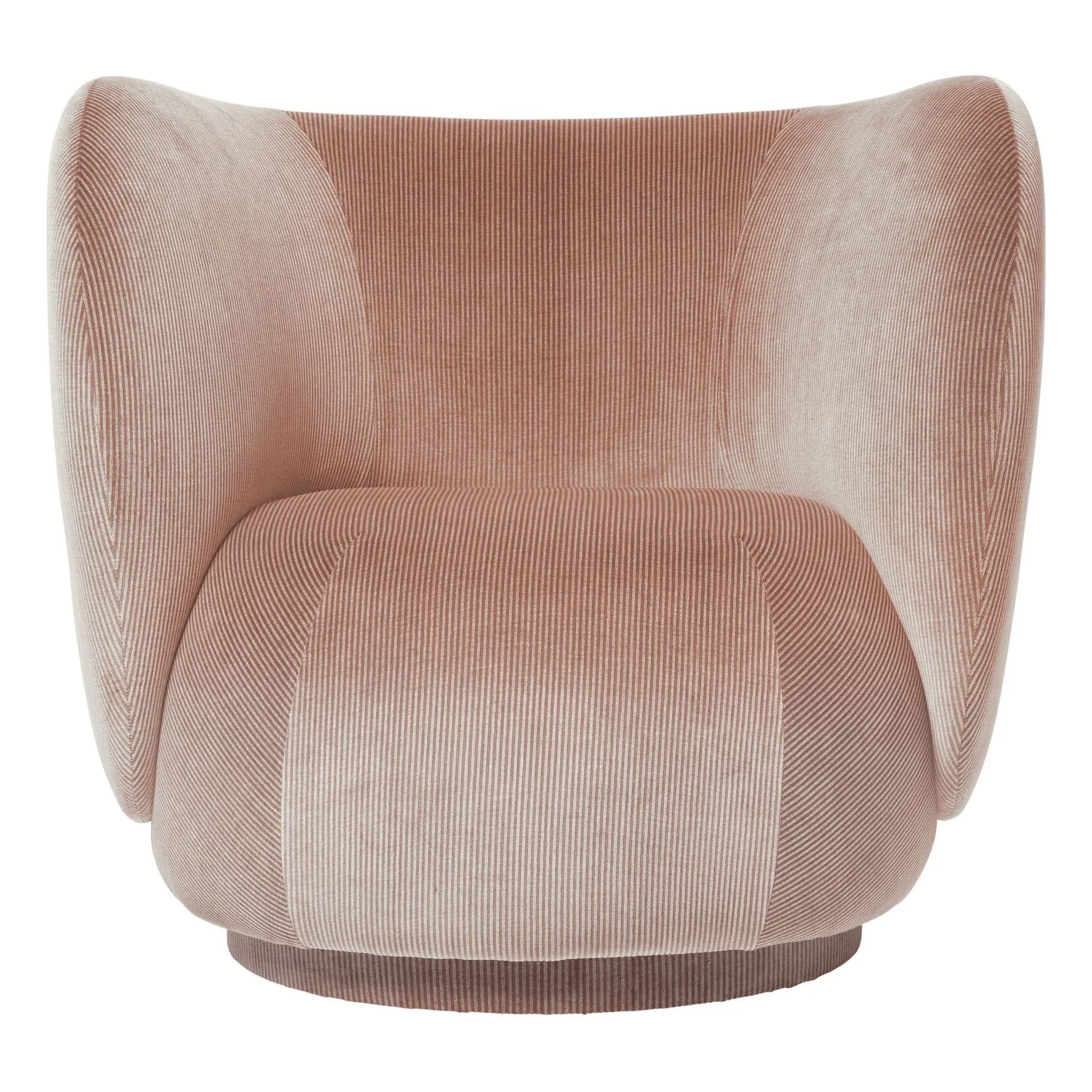 Ferm Living Blush Rico Velvet Armchair
