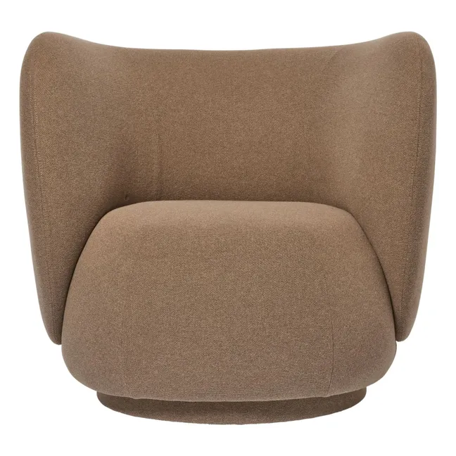 Rico armchair | Brown