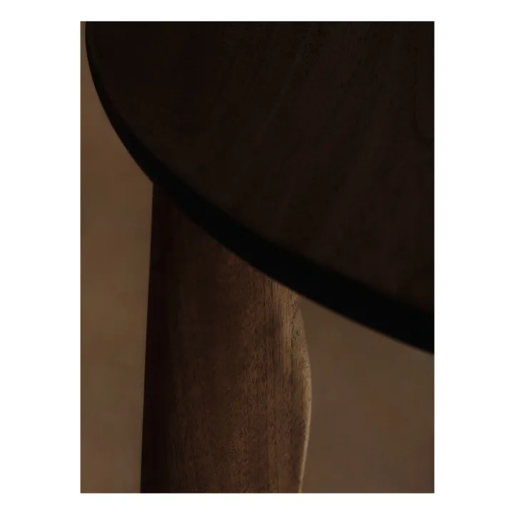 Table en bois FSC Feve | Noyer- Image produit n°5