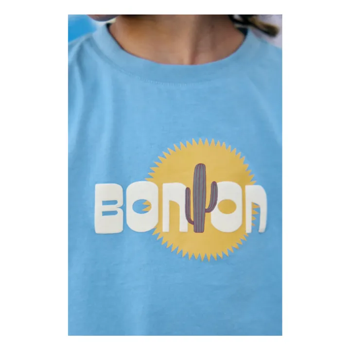 T-shirt Tubo Cactus | Bleu ciel- Image produit n°1