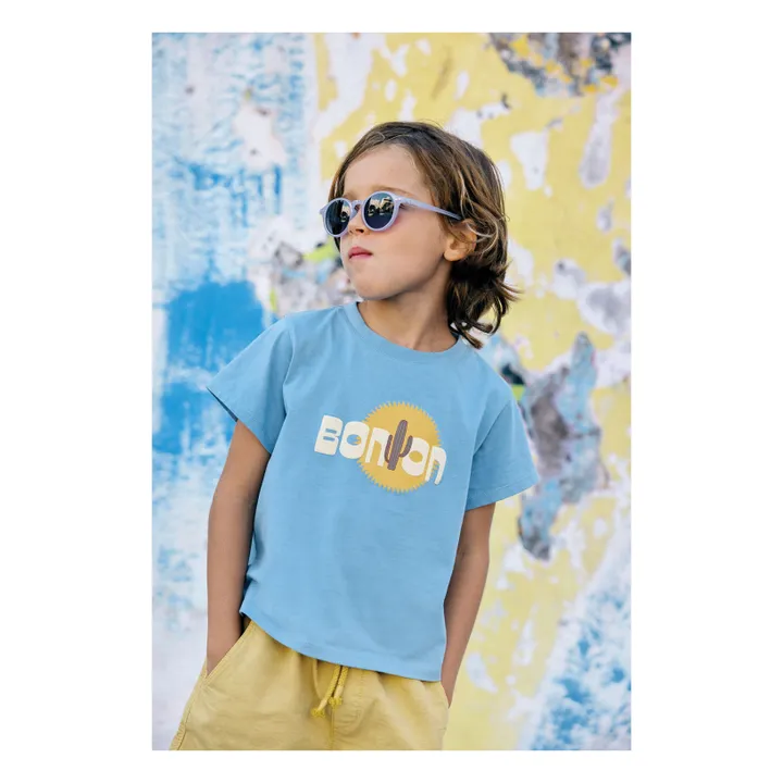 T-shirt Tubo Cactus | Bleu ciel- Image produit n°0