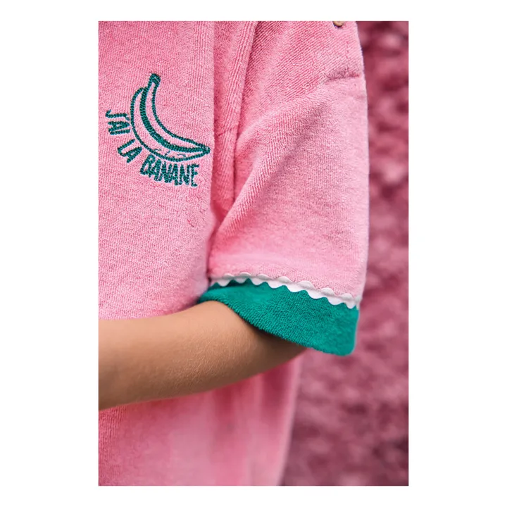 T-shirt Livia Eponge | Rose bonbon- Image produit n°4