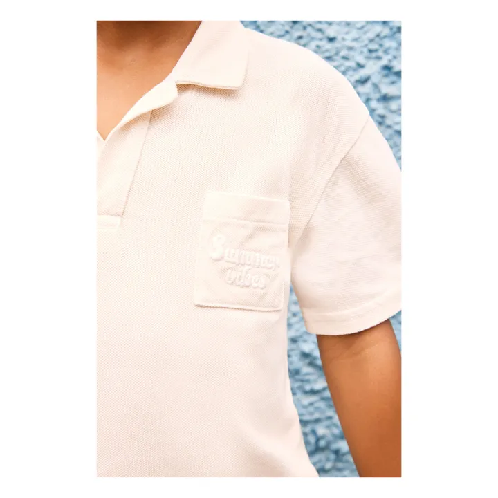 Polo Livio | Ecru- Image produit n°1