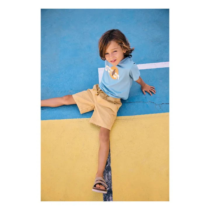 T-shirt Tubo Cactus | Bleu ciel- Image produit n°6