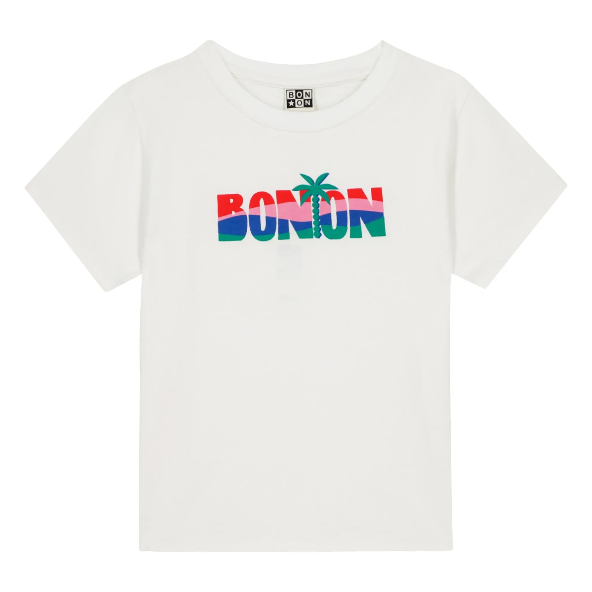 Bonton Ecru Tubo Palm T-Shirt