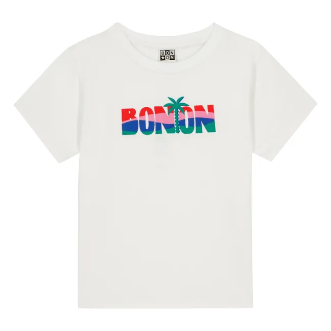 T-shirt Tubo Palmier | Ecru