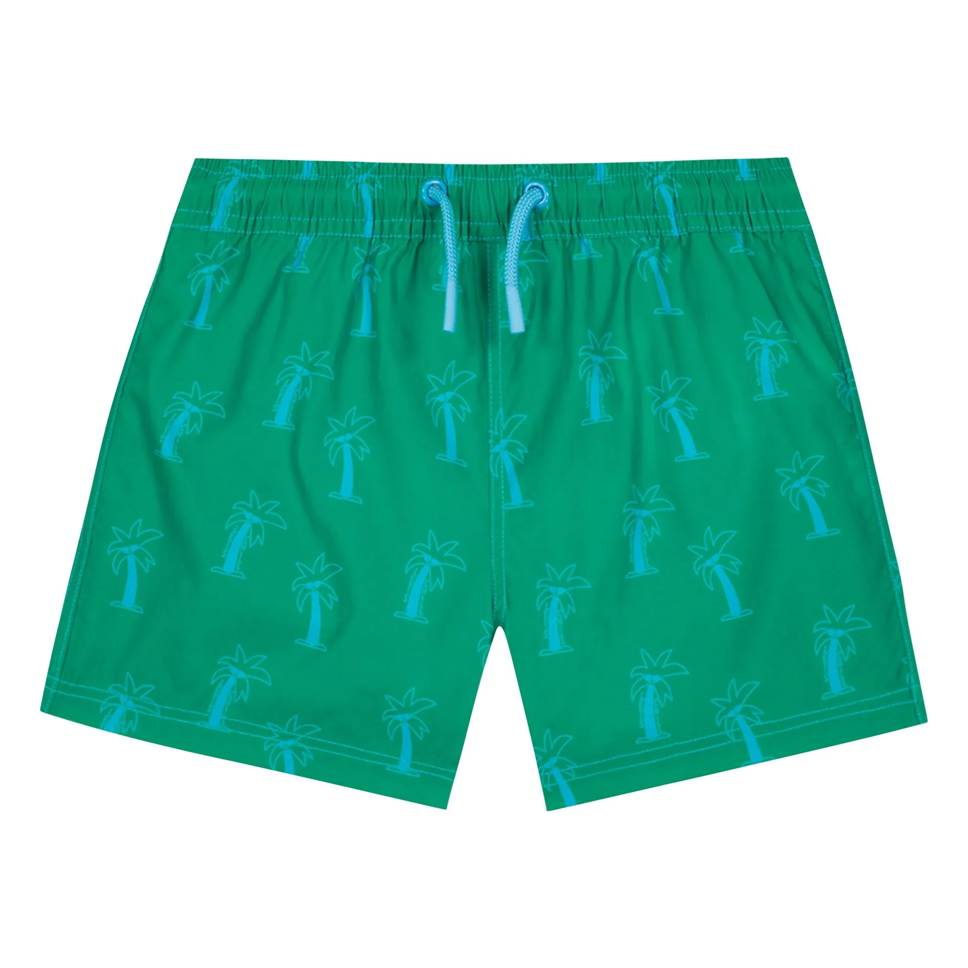 Short de Bain Palm | Vert émeraude- Image produit n°0