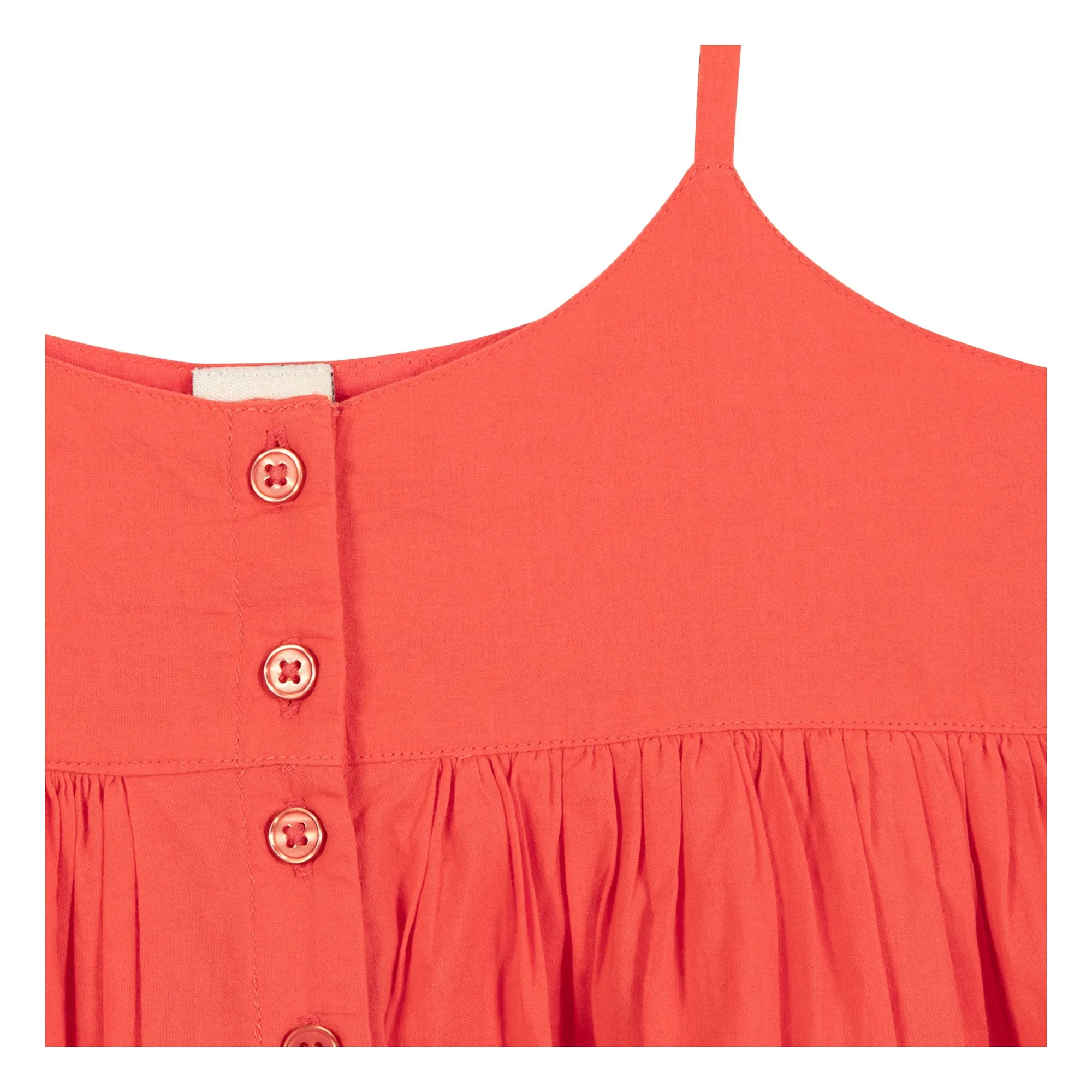 Robe Bretelles Nicky | Rouge- Image produit n°1