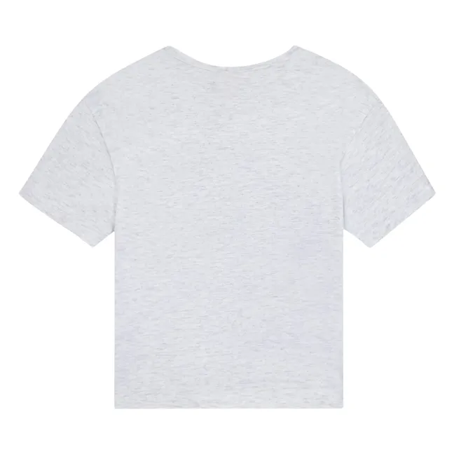 Camiseta Livo Say Cheese Moteada | Gris