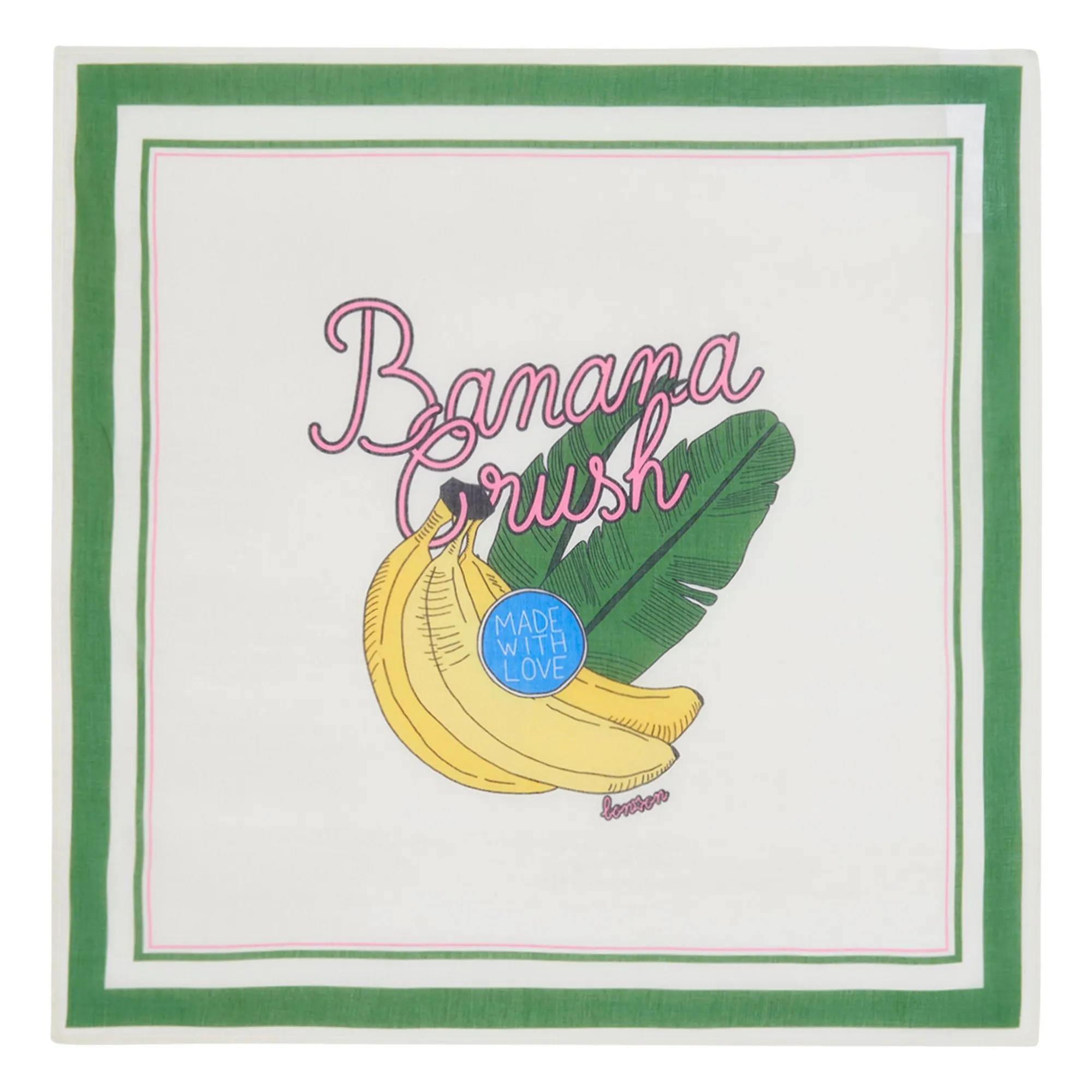 Bonton Ecru Banana Scarf