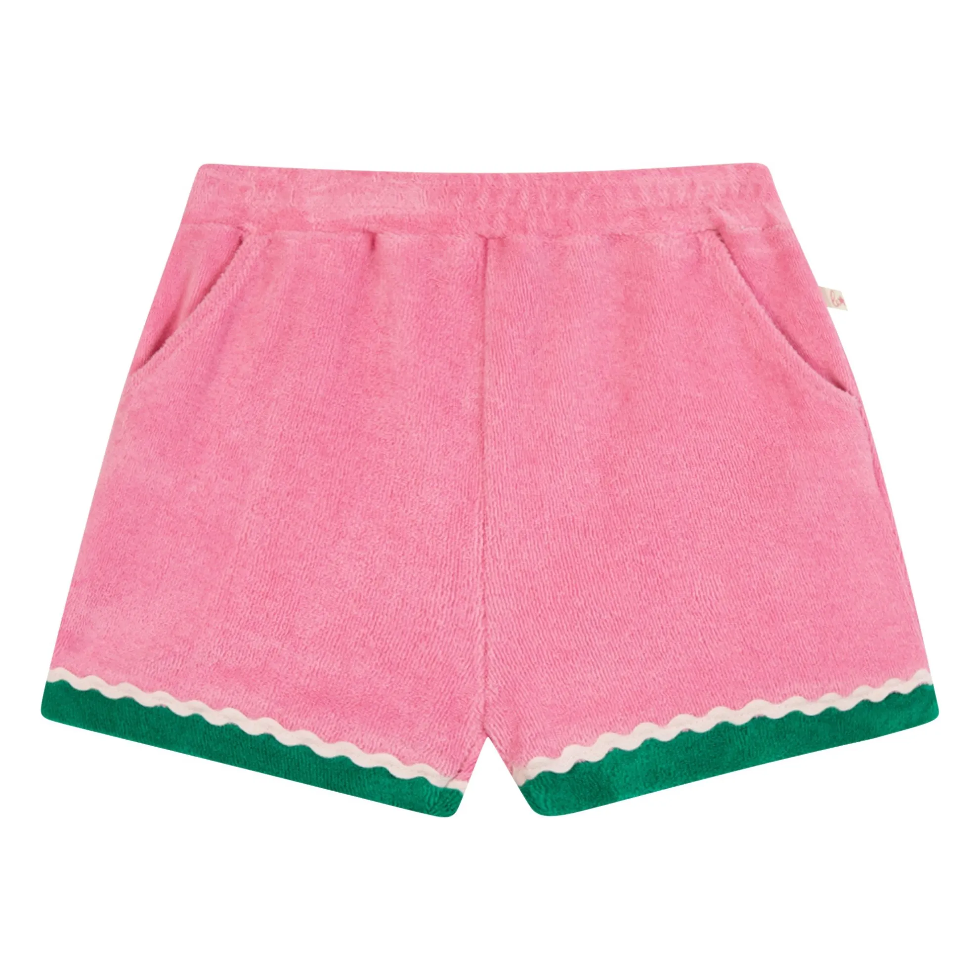 Bonton Candy Pink Livi Towelling Shorts