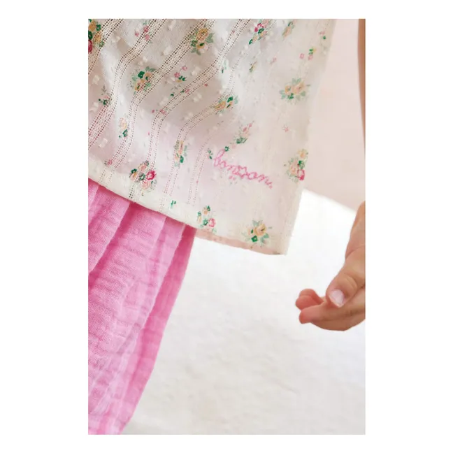 Claudine collar shirt Lorelei Bouquets | Ecru