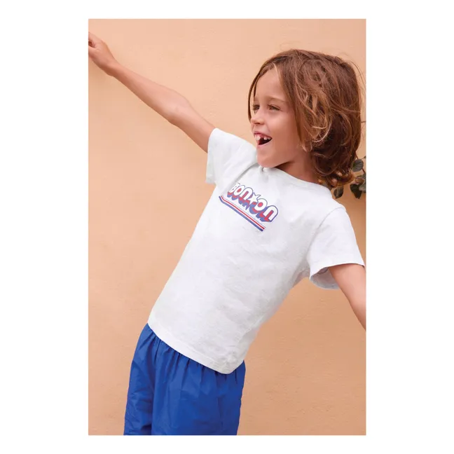 Camiseta Tubo Bonton Moteada | Gris