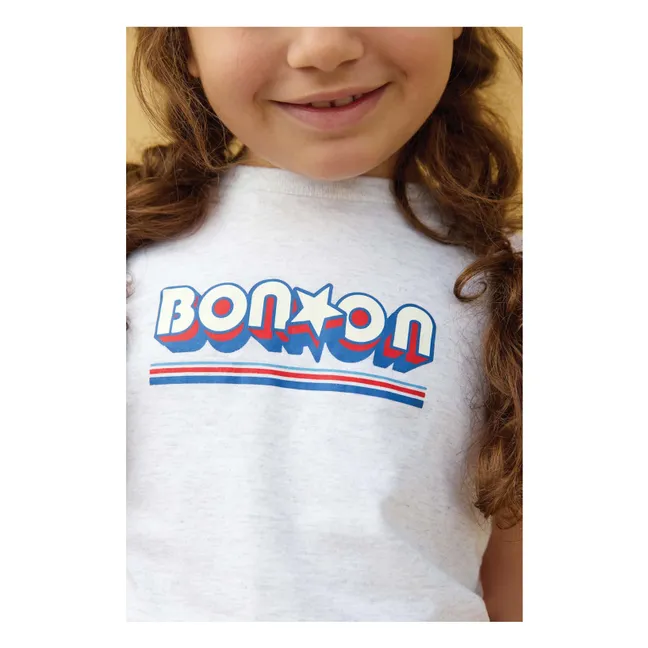 Camiseta Tubo Bonton Moteada | Gris