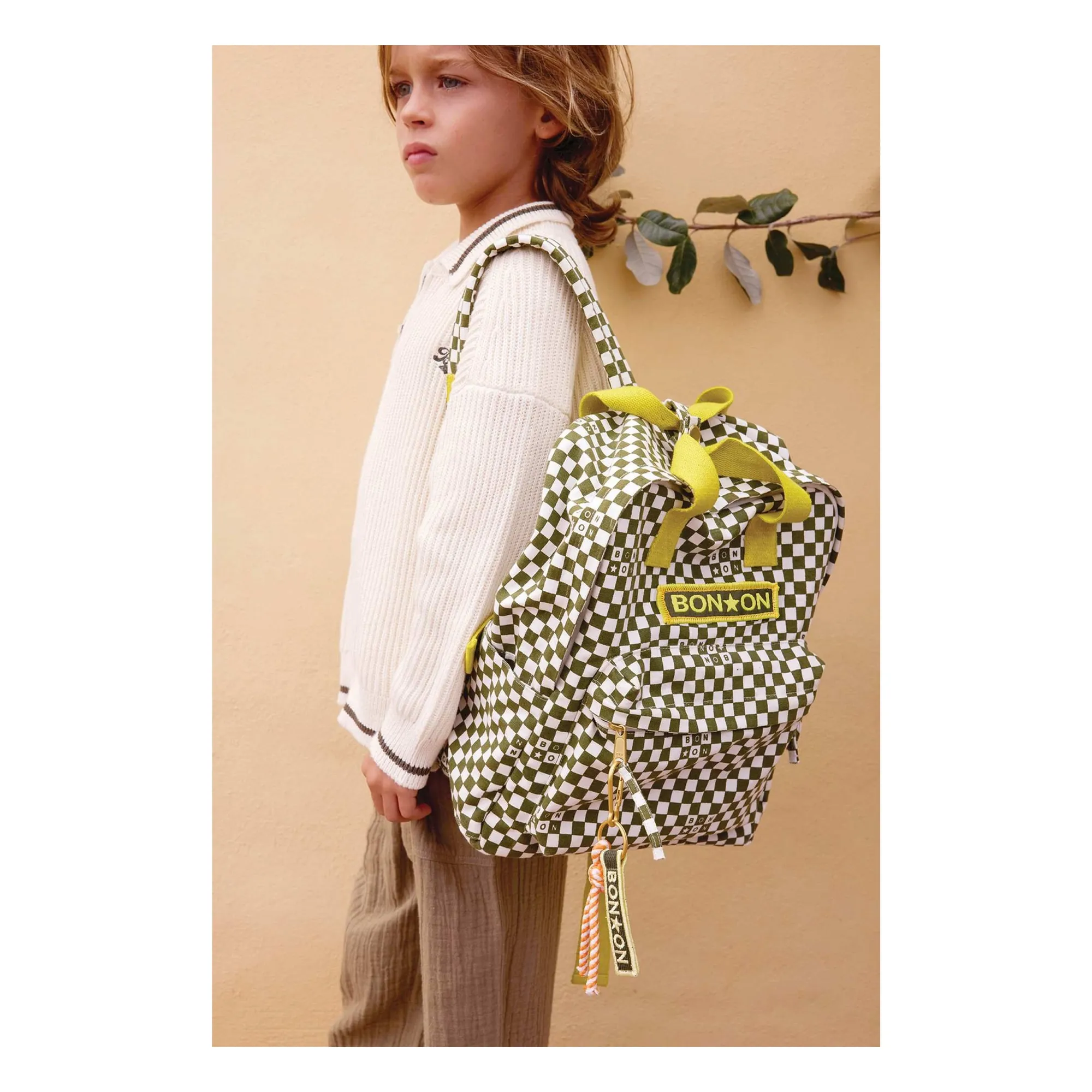Bonton Khaki Mm Bandana Backpack