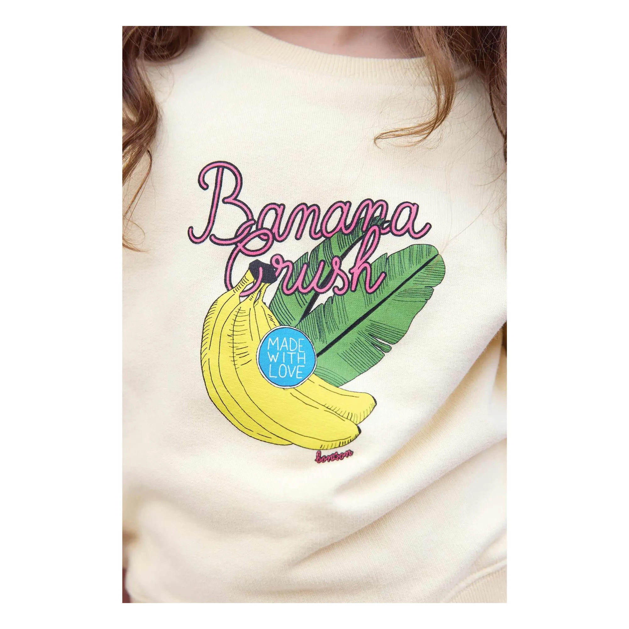 Sweat Smile Banana | Vanille- Image produit n°4