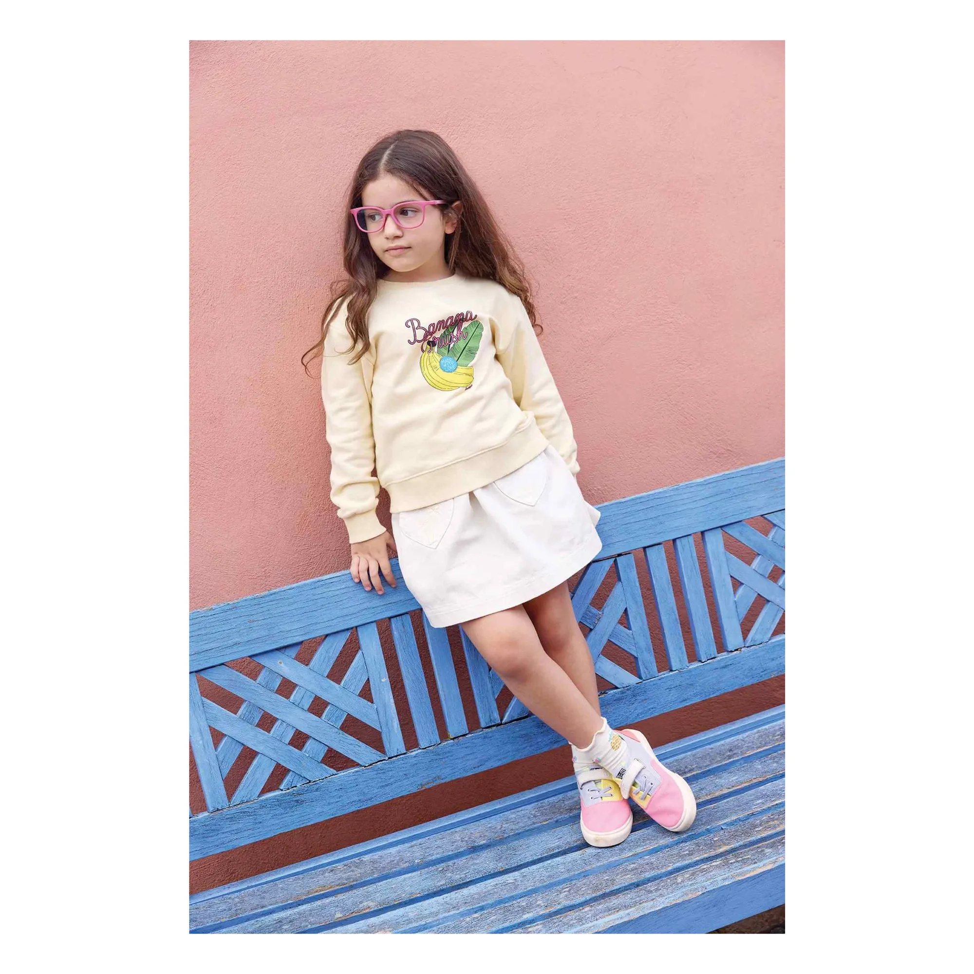 Sweat Smile Banana | Vanille- Image produit n°2
