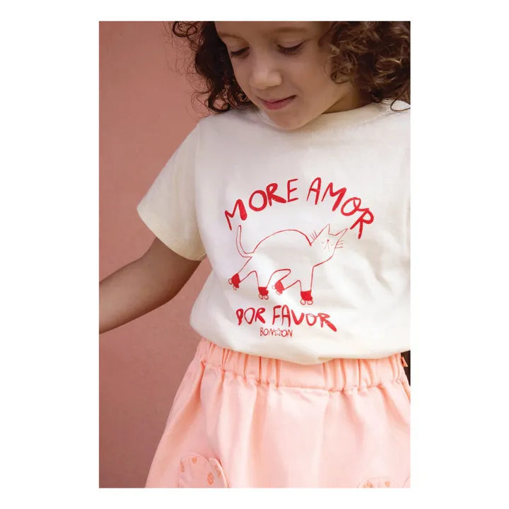 T-shirt Tubo Amor | Vanille- Image produit n°6