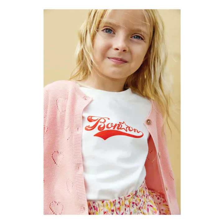 T-shirt Tubo Bonton | Ecru- Image produit n°5