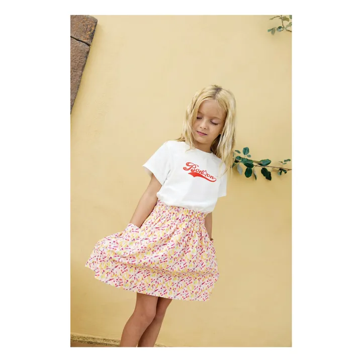 T-shirt Tubo Bonton | Ecru- Image produit n°0