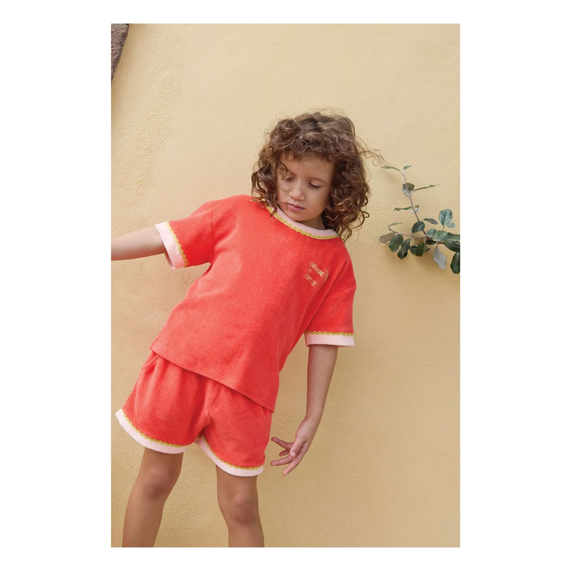 T-shirt Livia Eponge | Rouge- Image produit n°1