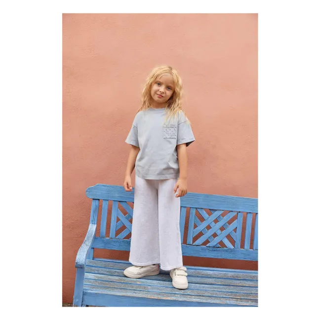 T-shirt Poche Etoiles Nixon  | Bleu gris