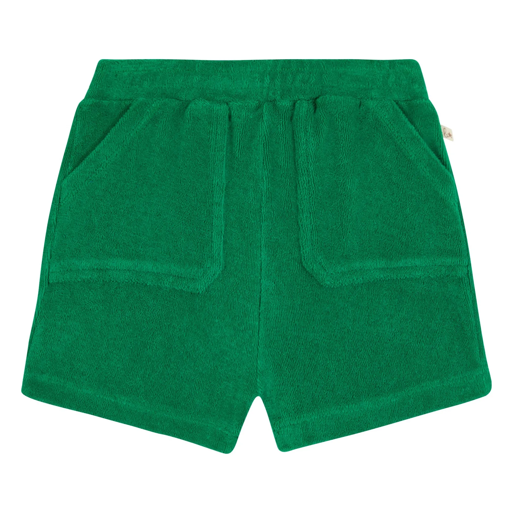 Bonton Emerald Green Nono Baby Towelling Shorts