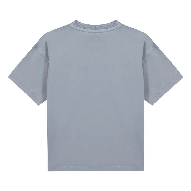 Camiseta Nixon Star Pocket  | Azul Gris