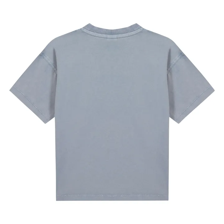 T-shirt Poche Etoiles Nixon  | Bleu gris- Image produit n°4