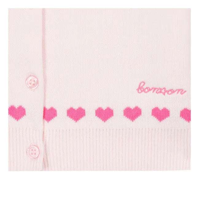 Cárdigan Laligne Mini Hearts | Crudo