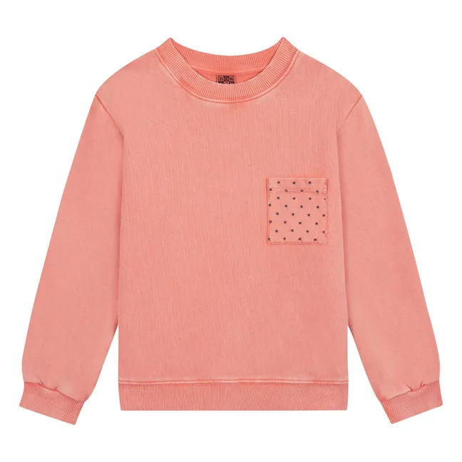 Sudadera con bolsillo de estrella Narciss | Rosa