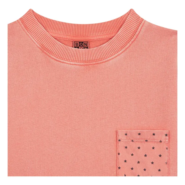 Sudadera con bolsillo de estrella Narciss | Rosa