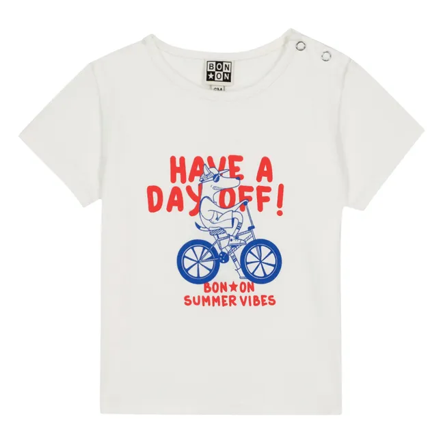 Tuba Dayoff T-shirt | Ecru