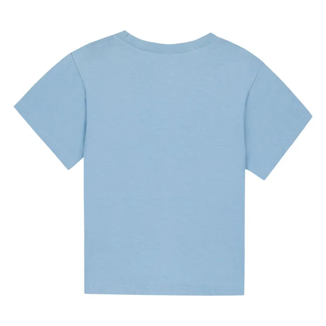 Camiseta Tubo Cactus | Azul Cielo