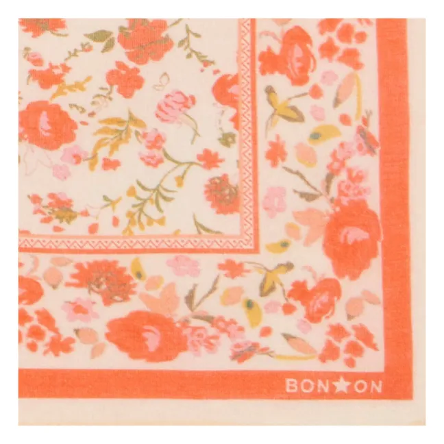 Foulard Foulindienne Fleuri | Rouge