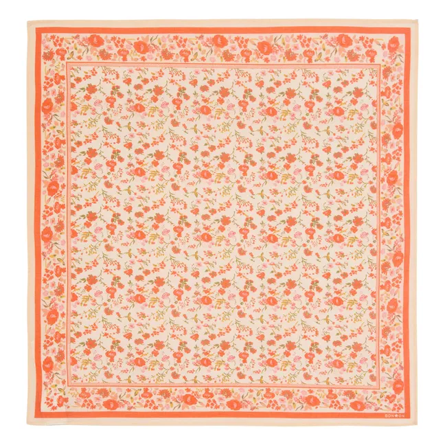Bufanda Floral Foulindienne | Rojo